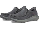 (取寄) スケッチャーズ スニーカー メンズ スリップインズ パーソン - ドゥ・ヴィット SKECHERS men Slip-Ins: Parson - Dewitt Charcoal