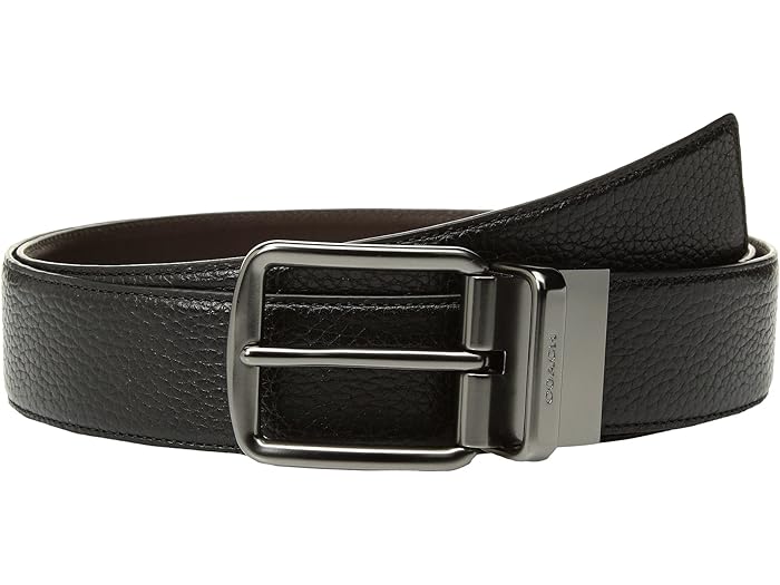 コーチ (取寄) コーチ メンズ ワイド リバーシブル ベルト COACH men COACH Wide Reversible Belt Black/Mahogany