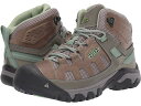 () L[ fB[X ^[M[ xg ~bh KEEN women KEEN Targhee Vent Mid Fumo/Quiet Green