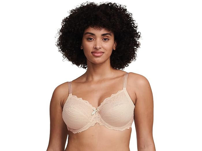 (取寄) シャンテル レディース ライヴ ゴウシュ フル カバレッジ アンライン ブラ Chantelle women Chantelle Rive Gauche Full Coverage Unlined Bra Cappuccino