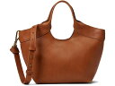 (取寄) メイドウェル レディース ザ ミニ シドニー カットアウト トート イン レザー Madewell women Madewell The Mini Sydney Cutout Tote in Leather Burnished Caramel