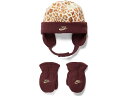 (取寄) ナイキ キッズ ガールズ レオパード トラッパー ハット (トドラー) Nike Kids girls Nike Kids Leopard Trapper Hat (Toddler) Burgundy Crush