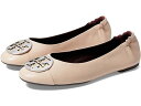 (取寄) トリーバーチ レディース クレア キャップ-トゥ バレエ Tory Burch women Tory Burch Claire Cap-Toe Ballet Rose Pink/Gold/Silver