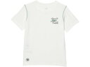 (取寄) ラコステ キッズ キッズ ショート スリーブ ローランド ギャロス クリューブ クルー ネック T-シャツ (ビッグ キッズ) Lacoste Kids kids Lacoste Kids Short Sleeve Roland Garros Clube Crew Neck T-Shirt (Big Kids) Flour