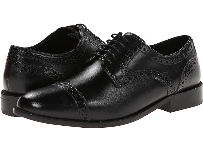 (取寄) ナン ブッシュ メンズ ノークロス キャップ トゥ ドレス カジュアル オックスフォード Nunn Bush men Norcross Cap Toe Dress Casual Oxford Black