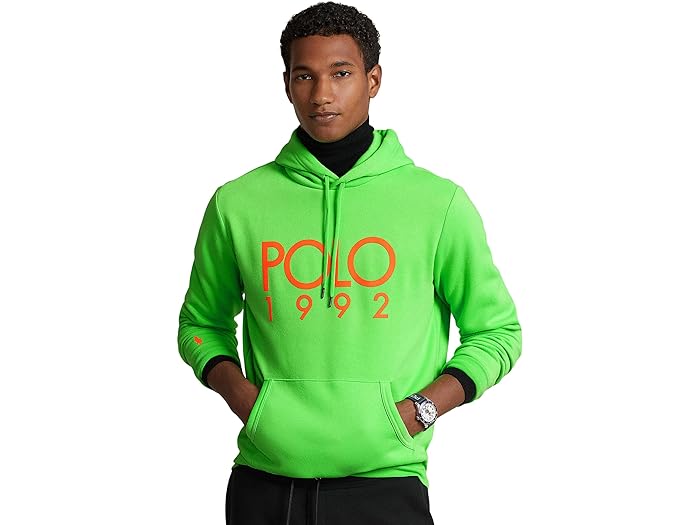 (取寄) ラルフローレン メンズ ポロ 1992 フリース パーカー Polo Ralph Lauren men Polo Ralph Lauren Polo 1992 Fleece Hoodie Blaze Field Lime