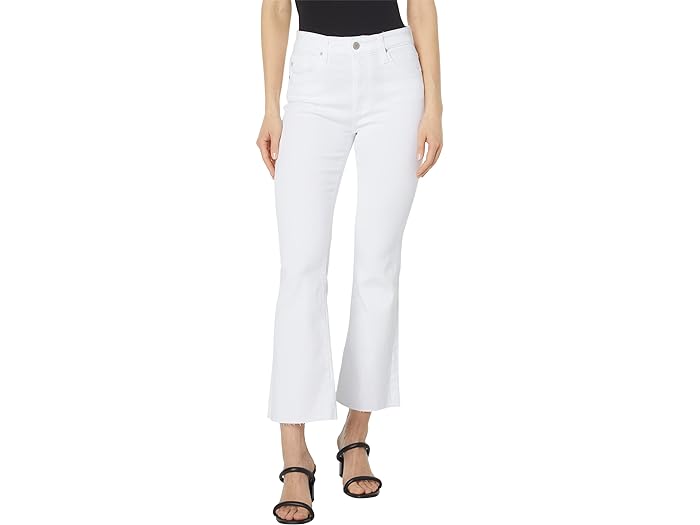 () AGW[Y fB[X t@[ u[c Nbv nCCY tBbg C _ zCg AG Jeans women AG Jeans Farrah Boot Crop High-Rise Fit in Modern White Modern White