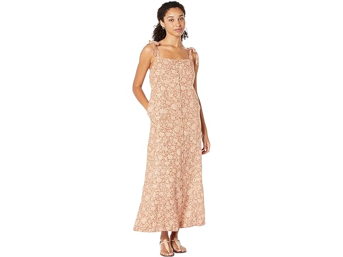 () t@eB fB[X P_ hX Faherty women Faherty Kendall Dress Bronze Riviera Floral