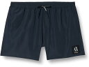 (取寄) アルマーニエクスチェンジ メンズ ボックス ロゴ ボクサー スイムスーツ Armani Exchange men Armani Exchange Box Logo Boxer Swimsuit Blue Navy