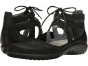 (取寄) ナオト レディース カタ Naot women Kata Black Crackle Leather/Black Velvet Nubuck/Black Raven Leather