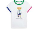 () t[ LbY K[Y | xA[ Rbg W[W TVc (g Lbh/rbO Lbh) Polo Ralph Lauren Kids girls Polo Ralph Lauren Kids Polo Bear Cotton Jersey Tee (Little Kid/Big Kid) White