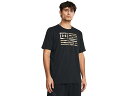 () A_[A[}[ Y t[_ tbO vebh T-Vc Under Armour men Under Armour Freedom Flag Printed T-Shirt Black/UA Barren Camo