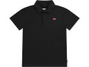 (取寄) リーバイス キッズ ボーイズ ショート スリーブ ポロ シャツ (ビッグ キッズ) Levi's Kids boys Levi's Kids Short Sleeve Polo Shirt (Big Kids) Black