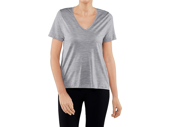 () t@P fB[X ESS X|[c i` T-Vc Falke women Falke ESS Sport Natural T-Shirt Grey Heather