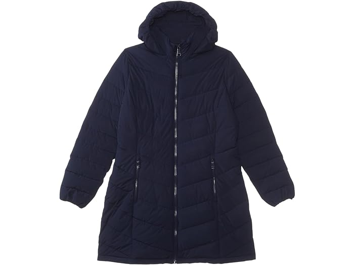 (取寄) カルバンクライン レディース シェブロン ウォーカー パファー Calvin Klein women Calvin Klein Chevron Walker Puffer Dark Navy