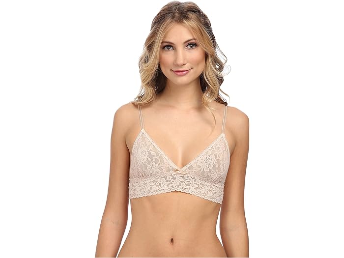 () nL[ pL[ fB[X VOj`[ [X gCAO ubg Hanky Panky women Hanky Panky Signature Lace Triangle Bralette Chai