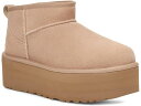 (取寄) アグ レディース クラシック ウルトラ ミニ プラットフォーム UGG women Classic Ultra Mini Platform Sand