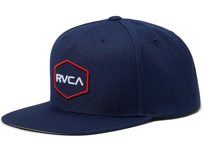 (取寄) ルーカ キッズ ボーイズ コモンウェルス スナップバック (リトル キッズ/ビッグ キッズ) RVCA Kids boys RVCA Kids Commonwealth Snapback (Little Kids/Big Kids) Navy