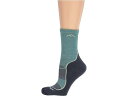(取寄) ダーンタフバーモント レディース ライト ハイカー ミクロ クルー ライト クッション Darn Tough Vermont women Light Hiker Micro Crew Light Cushion Aqua(4)