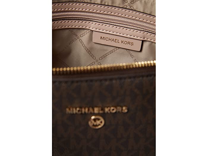 (取寄) マイケルコース レディース サリバン スモール コンバーチブル トップ ジップ トート MICHAEL Michael Kors women Sullivan Small Convertible Top Zip Tote Brown/Soft Pink