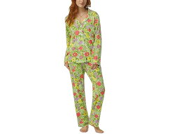 (取寄) ベッドヘッドパジャマズ レディース ロング スリーブ クラシック Pj セット Bedhead PJs women Bedhead PJs Long Sleeve Classic PJ Set Whispering Meadow