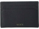 トゥミ (取寄) トゥミ ナッソー マネー クリップ カード ケース Tumi Tumi Nassau Money Clip Card Case Black Textured