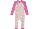 (取寄) ノースフェイス キッズ キッズ ワッフル ベース レイヤー ワンピース (インファント) The North Face Kids kids The North Face Kids Waffle Base Layer One-Piece (Infant) Purdy Pink Joy Floral Print