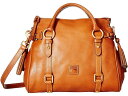 (取寄) ドゥーニー & バーク レディース フロランティン スモール サッチェル Dooney & Bourke women Dooney & Bourke Florentine Small Satchel Natural/Natural Trim