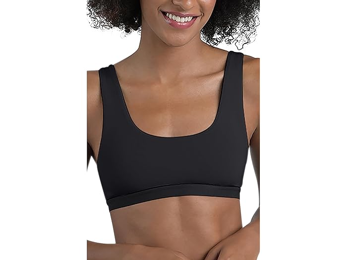 () fB[X U-obN ubg MeUndies women MeUndies U-Back Bralette Black