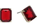 () [ t[ fB[X Xg[ X^bY COX LAUREN Ralph Lauren women LAUREN Ralph Lauren Stone Stud Earrings Gold/Red