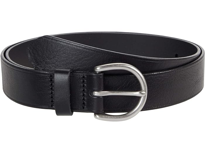 (取寄) メイドウェル レディース ミディアム パーフェクト レザー ベルト Madewell women Medium Perfect Leather Belt True Black/Silver