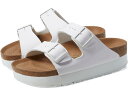 ■商品詳細■ブランドBirkenstock ビルケンシュトック■商品名Birkenstock Papillio by Birkenstock Arizona Platform Sandal - Veganパピリオ バイ アリゾナ プラットフォーム サンダル - ビーガン■商品状態新品未使用・並行輸入品■色White■詳細オープンアーモンドトゥ.-EVAプラットフォームのアウトソール。-ポルトガル製.-測定：ヒールの高さ：1インチ重量：11オンスプラットフォームの高さ：1インチ■備考(取寄) ビルケンシュトック レディース パピリオ バイ アリゾナ プラットフォーム サンダル - ビーガン Birkenstock women Birkenstock Papillio by Birkenstock Arizona Platform Sandal - Vegan WhiteBirkenstock ビルケンシュトック レディース コンフォートサンダル ブランド ファッション レディース 女性 大きいサイズ ビックサイズ zp-9935272