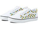 (取寄) バンズ キッズ ガールズ オールド スクール (リトル キッド) Vans Kids girls Vans Kids Old Skool (Little Kid) Gradient Rainbow Check White