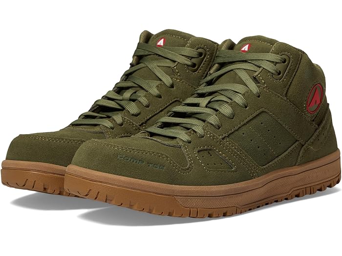 (取寄) エアウォークワーク メンズ モンゴ ミッド コンプ トゥ エー SR Airwalk Work men Airwalk Work Mongo Mid Comp Toe EH SR Olive