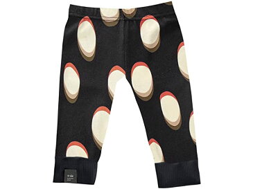 (取寄) オマミミニ キッズ レギンス ウィズ リブ カフス (インファント/トドラー) OMAMImini kids Leggings with Rib Cuffs (Infant/Toddler) Black