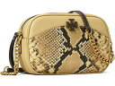 () g[o[` fB[X }bNO[ Xl[N G{X J obO Tory Burch women Tory Burch McGraw Snake Embossed Camera Bag Sand Drift