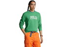 () t[ Y S t[X XEFbgVc Polo Ralph Lauren men Polo Ralph Lauren Logo Fleece Sweatshirt Green