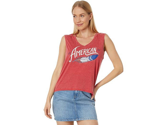 (取寄) アリアット レディース オール アメリカン タンク Ariat women Ariat All American Tank Equestrian Red