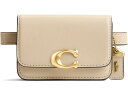 (取寄) コーチ レディース ラグゼ リファインド カーフ レザー バンディット カード ベルト バッグ COACH women COACH Luxe Refined Calf Leather Bandit Card Belt Bag Ivory