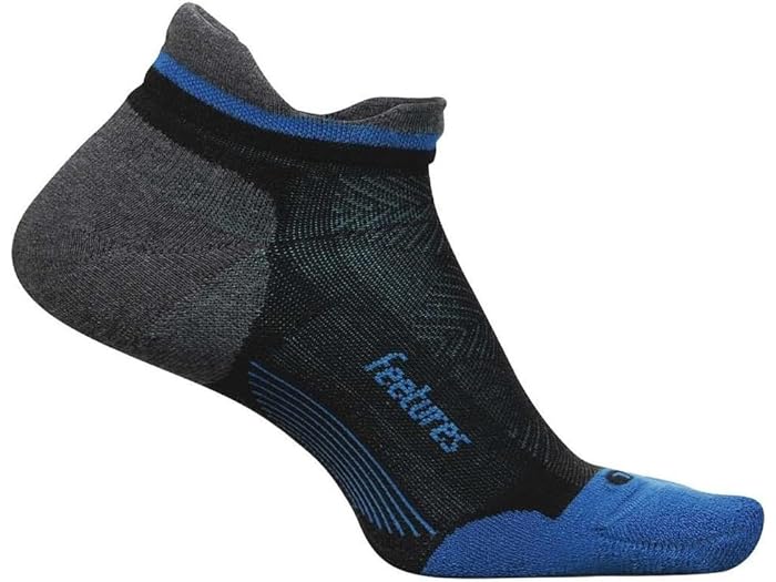 楽天スウィートラグ（取寄） フィーチャーズ エリート マックス クッション ノー ショー タブ Feetures Feetures Elite Max Cushion No Show Tab Tech Blue