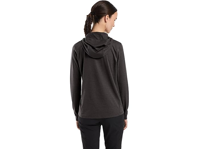 (取寄) アークテリクス レディース ティーマ パーカー Arc'teryx women Arc'teryx Taema Hoodie Black Heather 3