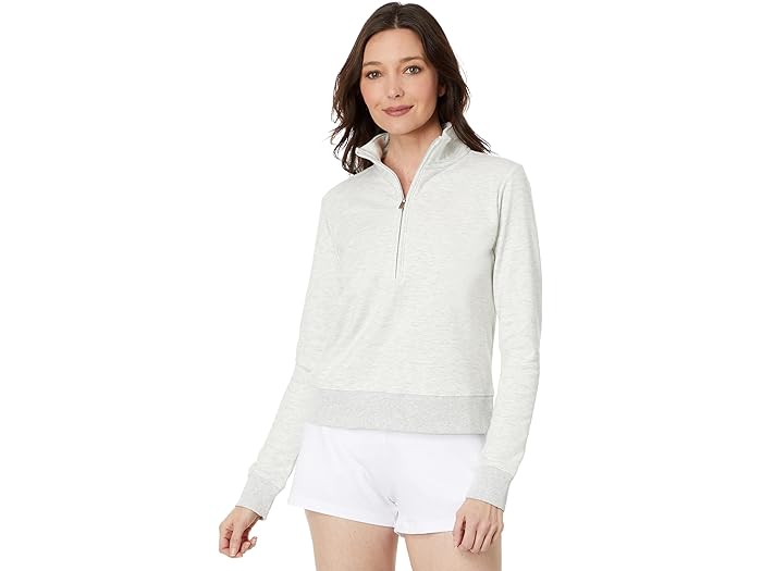() ȥޥ塼 ǥ 饦 1/2 å TravisMathew women Cloud 1/2 Zip Hea...