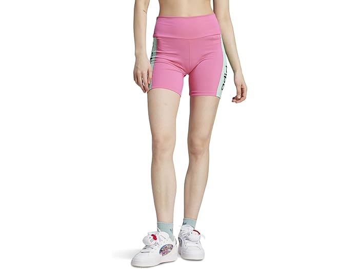 (取寄) アディダス オリジナルス レディース ハイ シャイン ショーツ adidas Originals women adidas Originals High Shine Shorts Pulse Magenta