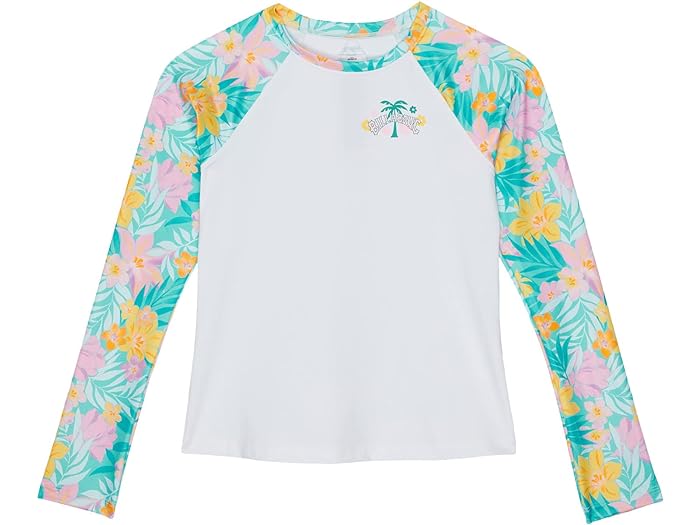 () ӥܥ å 륺 ޡᥤ ե륺  ꡼ å奬 (ȥ å/ӥå å) Billabong Kids girls Billabong Kids Mermaid Feels Long Sleeve Rashguard (Little Kids/Big Kids) White