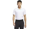 (取寄) アディダス ゴルフウェア メンズ アディ パフォーマンス ショート スリーブ ポロシャツ adidas Golf men adidas Golf adi Performance Short Sleeve Polo White