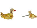 () PCgXy[h fB[X u [ } _bN AVgJ X^bY COX Kate Spade New York women Kate Spade New York Love You, Mom Duck Asymmetrical Studs Earrings Yellow Gold