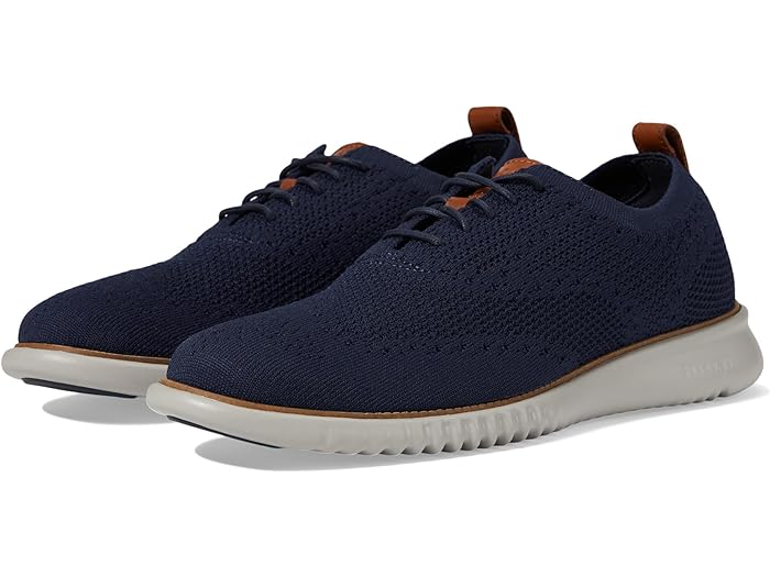 (取寄) コールハーン メンズ 2 ゼログランド ステッチライト オックスフォード Cole Haan men Cole Haan 2.Zerogrand Stitchlite Oxford Marine Blue/Vapor Grey