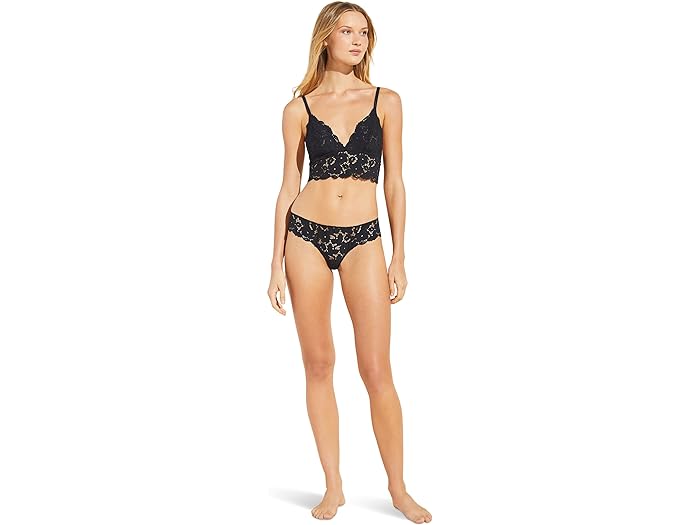 () С ǥ ʥ -   ӥ Eberjey women Eberjey Naya - The Cheeky Bikini Black