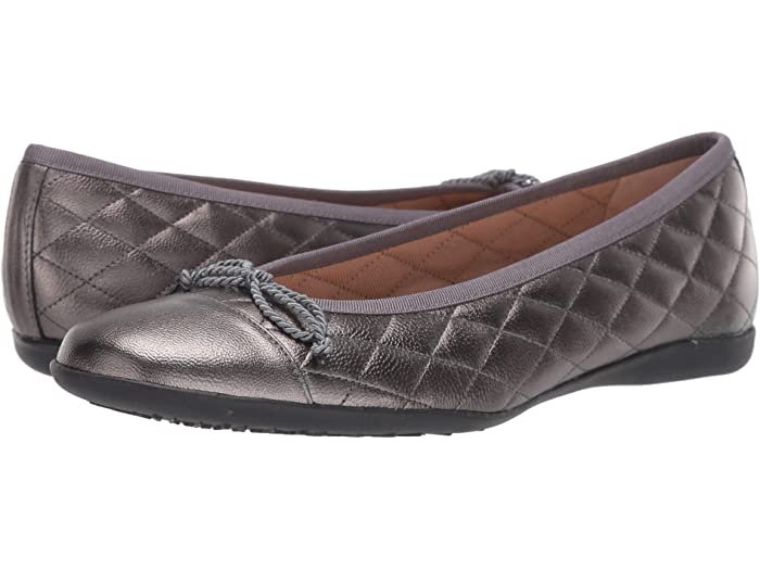 (取寄) フレンチ ソール レディース パスポートR フラッツ French Sole women French Sole PassportR Flat Pewter Metallic