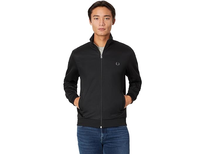 フレッドペリー ジャケット メンズ (取寄) フレッドペリー メンズ トラック ジャケット Fred Perry men Fred Perry Track Jacket Black